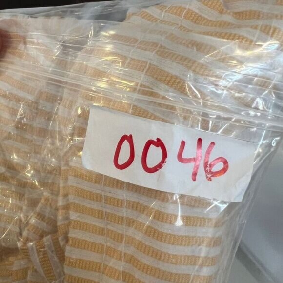 Vince Camuto Toddlers Size 3T Orange White Striped Preppy Dress Summer Cute Even - Picture 10 of 10